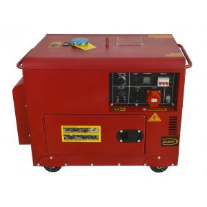 China 3500T Small Quiet Diesel Generator Red Low Noise Diesel Generator supplier