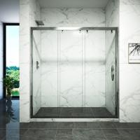 China Hinged Bifold explosion proof Glass Shower Door on sale