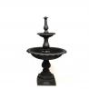 China Ornamental Iron Parts 2 Tier Garden Cast Iron Fountain Outdoor Garden Decoration wholesale