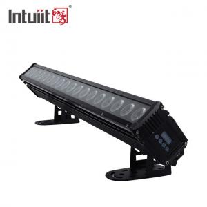 China Outdoor Led Strip Dmx Rgbw Wall Washer Light 18*8W 4 In 1 Landscape Stage Lights For Building Exterior supplier