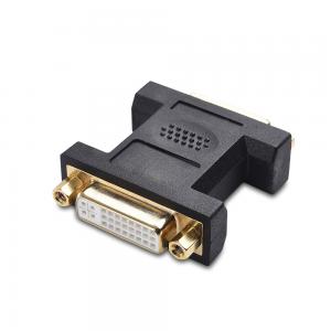 China 2 Pack Dvi Female Coupler Dual Link 24+5 Pin For Lcd Cable Connector Assembly supplier