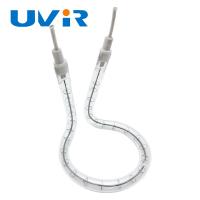 China Customizable UVIR Ring Infrared Lamps White Coating Quartz Tube Halogen Ir Lamp 200-4000W on sale