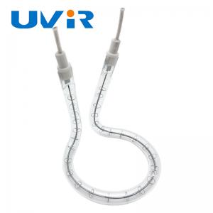 Customizable UVIR Ring Infrared Lamps White Coating Quartz Tube Halogen Ir Lamp 200-4000W