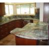 China Natural Polished Rainforest Green Marble Slabs for Kitchen Countertop Bar Tops wholesale