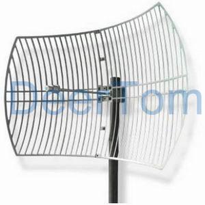 3400-3600MHz 3.5GHz Wimax Grid Parabolic Antenna 28dBi Point to Point