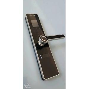 China Face Identification Smart Camera Door Lock , Fingerprint House Door Lock supplier