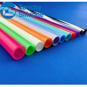 China Colorful Coffee Tea Machine Extruded Silicone Hose supplier