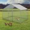 China UV Protect PE Cover 2x3x2m Chicken Run Kennel wholesale