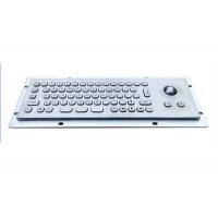 Teclado industrial del pequeño quiosco compacto adaptable con el Trackball óptico