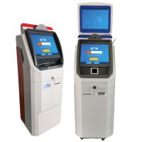 China WCT Bitcoin Smart Teller Machine Bi Directional ATM Cash Deposit Machine on sale
