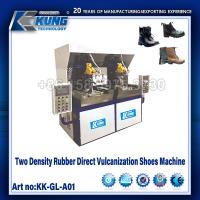 China Two Density Rubber Direct Vulcanization Shoes Making Machine Safety Shoe Injection Machine on sale