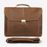 China Waterproof Genuine Leather Briefcase Rugged Leather Computer Laptop Bag BRB10 wholesale