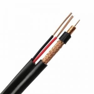 305m RG59 with Power CCTV Camera Rg59 2c Siamese Coaxial Communication Cable Manufacture