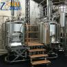 Stainless Steel Micro Beer Brewing Equipment 0.15 - 0.2Mpa Pressure PU Foam