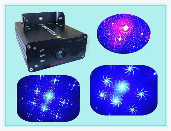Mini Blue & Red Disco Laser Stage Light , DJ Laser Lights High Power for Outdoor