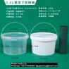 China Clear Plastic Bucket With Lid And Handle (1 Pack), Ice Cream Tub With Lids - Food Grade Freezer And Microwave Safe Food Storage Containers, Round Plastic Pail Container, BPA Free wholesale
