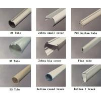 China Blind tracks (head rail,bottom rail,zebra tube covers) for sale
