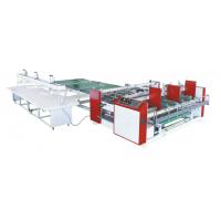 China 90m / Min Semi Automatic Folder Gluer Two Pieces Joint Gluer on sale