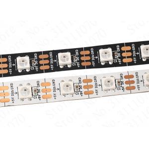 China Ws2812b 5050 Rgb Led Strip 5M 150 300 Leds 144 60LED/M Individual Addressable 5V supplier