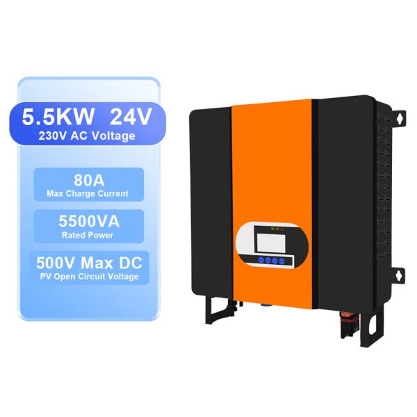 MPPT Solar Controller 48V DC to 110V 220V 230V Pure Sine Wave Solar Hybrid Inverter for Power Conversion