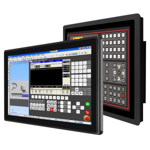 China Embedded industrial touch screens Control All-in-One PC 24 inch Capacitive Flat Panel Computer supplier