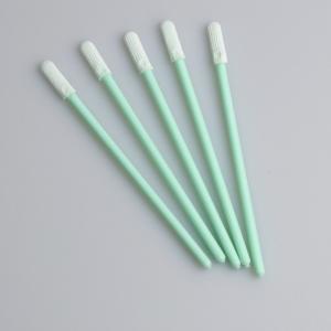 China 70m m que el doble hizo punto a Mini Head Polyester Swab Applicator plano con los PP se pegan supplier