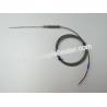 China 1.5MM Hot Runner Ungrounded Thermocouple With Fiberglass Leads / Metal Transition wholesale