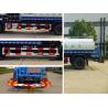 White Liquid Tanker Truck , Water Spraying Truck Front Spray Rear Sprinkling