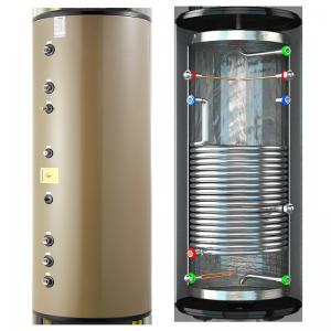 400 Liter Pressure Water Tank SUS304 Hot Water Storage Tank For Boiler