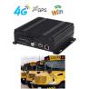 China 1080P 4G 3G GPS WIFI Dual SD Card Mobile Vehicle DVR H.264 For Bus wholesale