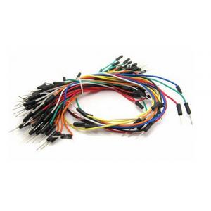 Arduino Breadboard Dupont Jumper Wires Male To Male , Flexible Breadboard Cables