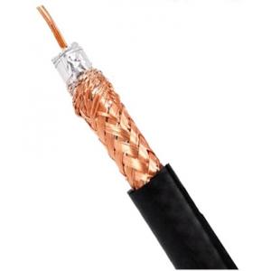 Black Flexible Coaxial Cable For CCTV Camera DVR Security System Surveillance Accessories