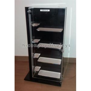 Retail Shop Clothing Store Fixtures Brand Name Shoes Display Cabinet With 4 Shelves