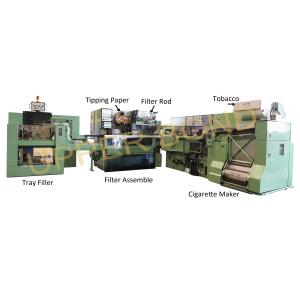 China 50Hz Cigarette Making Machines with MK9 Maker , MAXS Plug Assembler HCF80 wholesale