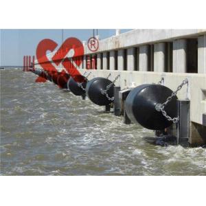 2.0m Diameter Polyethylene Foam Filled Fenders 3.5m Length For Barge Boats