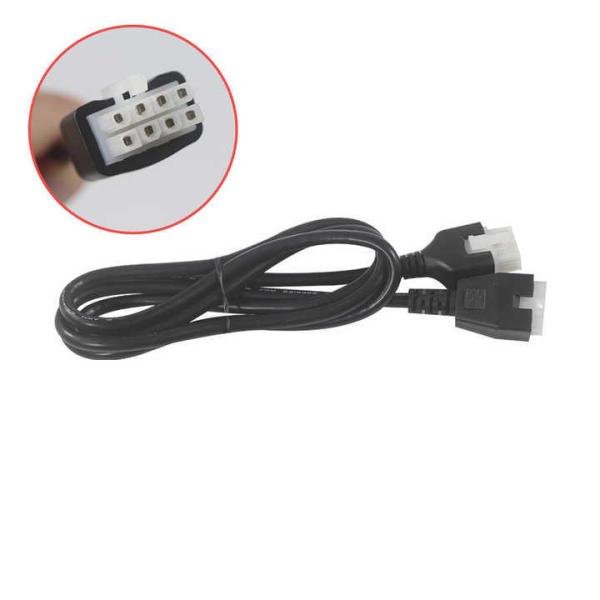 8ピン電源および信号ケーブル、スプリットリード付き - LEDコントローラー、産業用センサー、モーター制御用マルチコアDC配線ハーネス