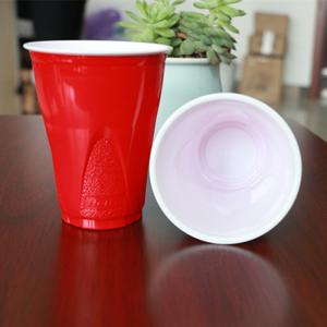 Ps 9 Oz Disposable Plastic Cups 270Ml Red Solo Personalized Plastic Cups