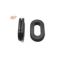 China Black 70 shore A EPDM Aging Resistance Oval Rubber Grommet for Tubing on sale