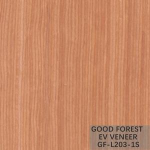 OEM American Cherry Engineered Wood Veneer Recomposed Vertical Grain