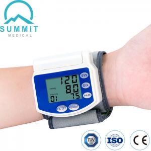 Automatic Blood Pressure Monitor With Irregular Heartbeat Indicator