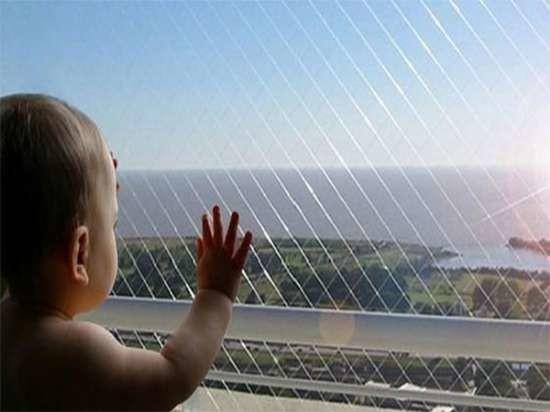 nylon safety net for balcony, bird netting