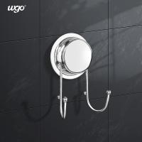 China SS304 WGO Towel Hook Adhesive Bathroom Wall Hangers No Residue on sale