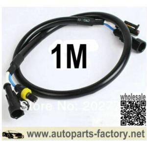 China longyue HID Xenon Ballast AMP Extension high voltage wire cable wiring Harness 1M supplier
