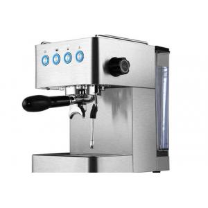 15 Bar Ulka Pump Espresso Maker Coffee Machine Digital Button For Office
