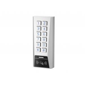 China 12v~24v Door Keypad Zinc Case Standalone Keypad Access Controller With Wiegand Input supplier