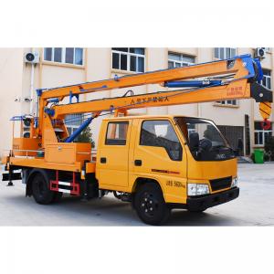 China 16M Hydraulic Aerial Platform Vehicle , Truck Mounted Boom Lift Vehicle 8.4 M Max.Lifting Height supplier