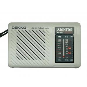 Radio AM FM radio de antena altavoz incorporada radio de escritorio de antena incorporada