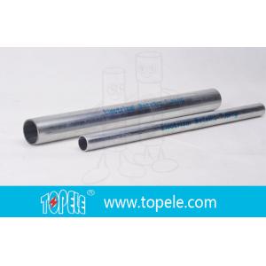 China 1-inEMT Conduit And Fittings Pre-Galvanized Metal Pipe , Electrical cable conduit supplier