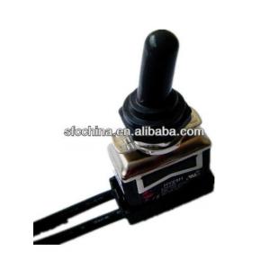 China UL approved Toggle Switch with waterproof boot and 12 wire supplier