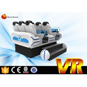 Virtual Reality 9D Cinema Simulator For Theater Vr 6 Seats Funny Game Machines